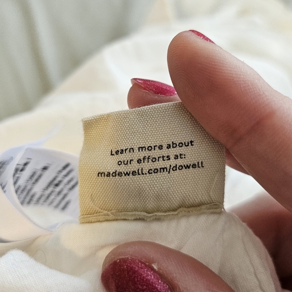 Madewell Ruffle-Strap Tiered Midi Dress in Textural Stripe - Picture 8 of 10